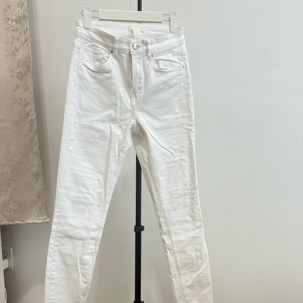 HM jeans skinny white
